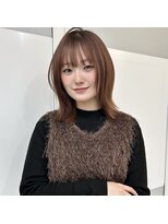 カリーナ(CARINA)&nbsp;柔らかさ印象的！オレンジブラウン^ ^