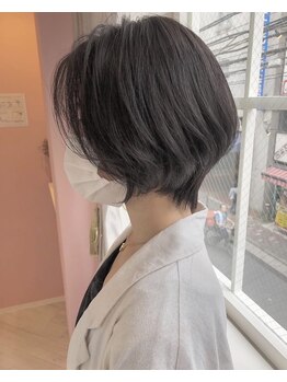 フィガロ ウメダ(FIGARO UMEDA)の写真/ショートにイメチェンならお任せ下さい!幅広い世代へ扱いやすい髪型をご提案♪
