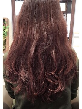 ヘアーアンドアトリエ マール(Hair&Atelier Marl) 【Marlお客様スタイル】ピンクのグラデーションカラー
