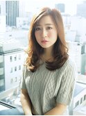 30、40、50代 スタイリング簡単ウェーブヘア