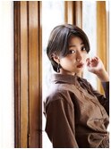  センターパート☆ショートボブ