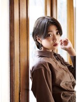 モアナ バイ ヘッドライト 沖縄豊見城店(Moana by HEADLIGHT)&nbsp;センターパート☆ショートボブ