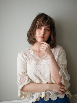 シャル オカチマチ 上野御徒町(shalu) ハイライト～グレージュ