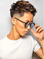 ワンワンオー バーバーショップ 博多店(@110 BARBER SHOP) ショートジェットモヒカン