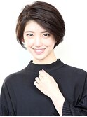 丸みのあるコンサバショート