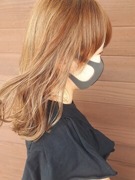 ヘアリゾートハピネス ハイライト×ベージュ