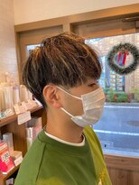 ビューティー リゾート アンアリー(BEAUTY RESORT AN ALLY)&nbsp;【AN ALLY/竹ノ塚★西新井】刈り上げマッシュハイライト