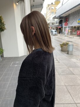 レフ(LEF) 【オダオススメ!】ケアブリーチ×柔感ラテカラー