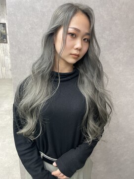 エゴル ナゴヤサカエ(ENGOL NAGOYA SAKAE) オリーブグレー/オリーブグレージュ/ハイトーンカラー