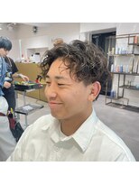 フェイス 石川町 (FACE)&nbsp;センターパート×パーマ