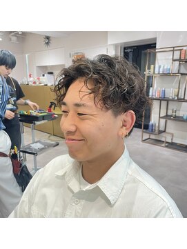 フェイス 石川町 (FACE) センターパート×パーマ