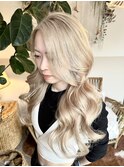 silky blonde
