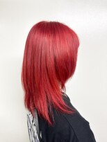 オーシャン 宇都宮店(Ocean)&nbsp;派手髪◎ビビットレッド♪