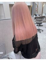 ロンド レア 天神大名店(Lond Le’a) ダブルカラーピンクベージュベージュカラーケアブリーチレイヤー