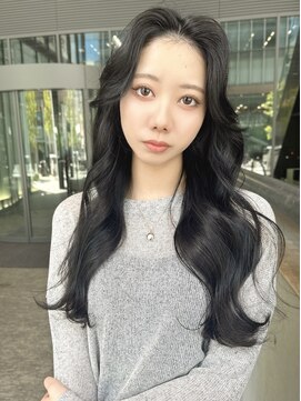 ミョンシル 【myonsil 山田】フェイスレイヤー/ブリーチなしブルーグレー