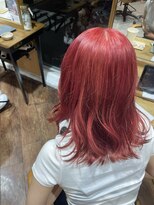 アヴァンスアンス 広島袋町店(AVANCE.ens)&nbsp;ピンクレッドカラー