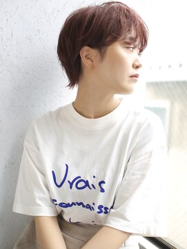 バース(BIRTH) 天神【BIRTH】コンパクトショートウルフ×ピンクベージュ　4