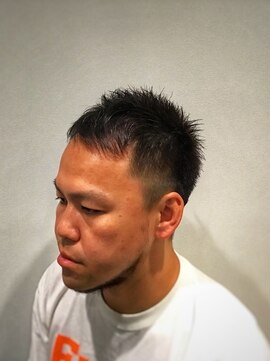 スカイブルー(Sky Blue) 似合わせソフトモヒカン