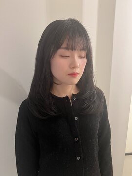 ユニコ(unico) ロング 髪質改善 カラー 【unico 川崎】工藤梨花