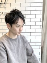 オールデイハローズ(ALL DAY HELLO'S)&nbsp;束感ナチュラルショート【河原町】３０代ニュアンスモテパーマ