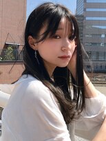 シティーバイローウェ 表参道(City/louwe)&nbsp;小顔見せ前髪/顔まわり/色気レイヤー