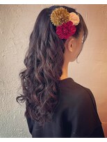 ナチュラルサロン ヌース(natural salon Nous) カーリーハーフツイン