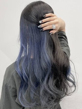 シエロバイシエスタ 池袋(cielo by siesta) ブルーインナーカラー