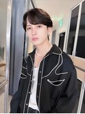 【田中杏実】ワンカラーで叶うメンズ透明感ダークブラウンカラー