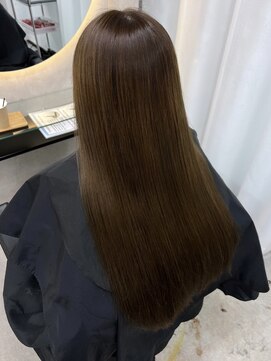 ルノン(LUNON) チョコレートブラウン／ブランジュカラー/髪補修カラー