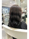 コテ巻き風パーマ/デジタルパーマ/韓国風パーマロングパーマ