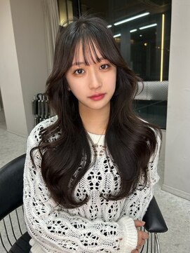 ボタン テンジン(VOTAN tenjin) 韓国風巻き/マロンベージュ/天神/顔周りカット/【votan_rakuto】