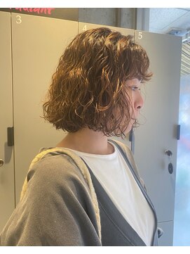 アース 高円寺店(HAIR & MAKE EARTH) ボブパーマ♪ {@02st96｝