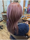 ハイトーンピンクベージュカラー◆