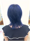 ネイビーブルー【広島ハイトーン】【広島ショートウルフ】