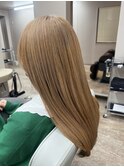 マロンベージュ/くすみベージュ/髪質改善/三軒茶屋