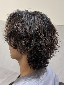 ビカムメンズヘアー 栄店(become men's hair) 大人色気サーフカールパーマ/メンズパーマ/メンズヘア/名古屋/栄