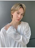 ハイトーンブロンドベージュニュアンスパートt925