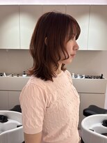 マイル 渋谷(mile)&nbsp;暗めカラー×オレンジブラウン