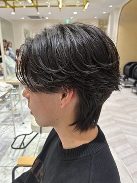 ゼスト フィーノ(ZEST fino) フェザーパーマ/センターパート/メンズパーマ/メンズカット/立川