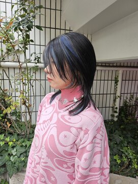 ビンナ(BINNA) インディゴブルー×レイヤーウルフ