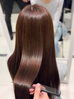 アンド ティグル クマモト(&.TIGRE KUMAMOTO)&nbsp;ココアベージュ／ケアカラー／髪質改善