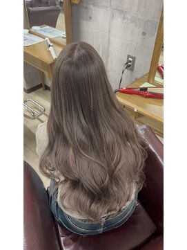 シェノン 近鉄奈良店(CHAINON) 縮毛矯正履歴があるかたでも叶えるミルクティーブラウン