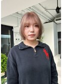 LomaliaHILLSダブルカラーケアブリーチピンクベージュ