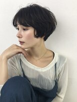 アンサ 小倉店(ANSA) 透け感マッシュショート