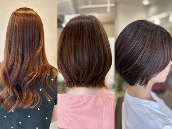 エリン バイ リル ヘアー 本陣(eLin by LiL hair)の写真/やさしく、自然に、美しく。ダメージを抑えたカラーリングで「美しく続けられる」オーガニックを◎