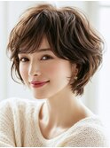40代　柔らかベリーショート