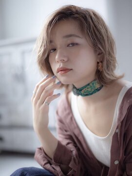 アッシュ 清瀬店(Ash) 20代30代40代『外ハネウェーブボブ』Ash清瀬店