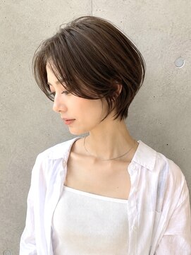 アイシー 関内(ICY) (ICY土屋)絶壁解消自然な丸みショートボブ