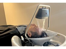 ヘアーサロン カワスジ(kawasuji)の雰囲気（頭浸浴で頭皮も気分もすっきりリフレッシュ）