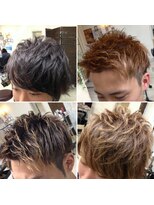 エクルルオブケース 名取駅前東口店(ekururu of Case)&nbsp;【エクルル　和泉】　メンズツーブロッククラウドマッシュテクノ